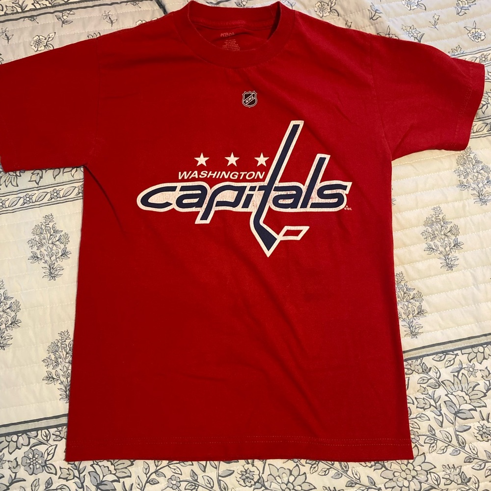 Reebok Red Cotton T-Shirt